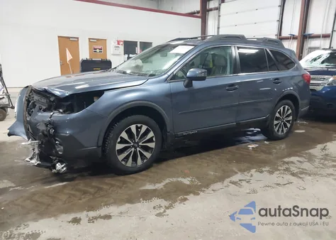 2016 Subaru Outback 2.5I Limited z USA, uszkodzony, nr VIN 4S4BSBNCXG3229758